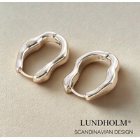 Lola – Hoop Earrings for Women – Silver-Tone