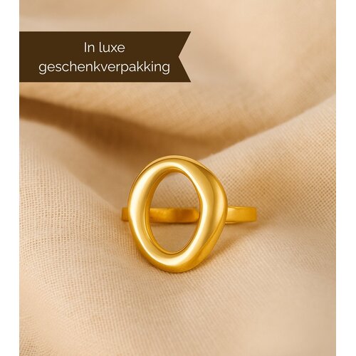 Lundholm Nadine – Adjustable Statement Ring for Women – Gold-Tone Lundholm Nadine – Adjustable Statement Ring for Women – Gold-Tone