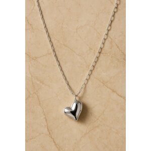 Lundholm Lundholm Ketting Dames Zilverkleurig – Premium Stainless Steel – Lange Ketting met Chunky Hart Hanger – 85 + 7 cm – Statement Sieraad – Luxe Geschenkverpakking Lundholm Lundholm Ketting Dames Zilverkleurig – Premium Stainless Steel – Lange Ketting met Chunky Hart Hanger – 85 + 7 cm – Statement Sieraad – Luxe Geschenkverpakking