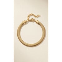 Danielle – Snake Chain Armband Dames – Goudkleurig
