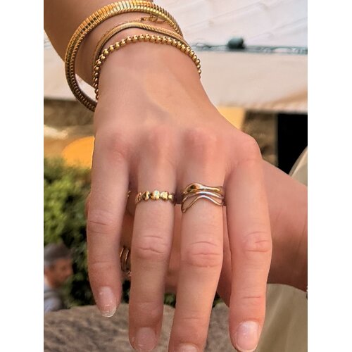 Lundholm Danielle – Snake Chain Bracelet – Gold-Tone Lundholm Danielle – Snake Chain Bracelet – Gold-Tone