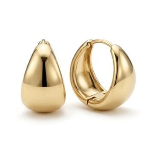 Lundholm Elea – Chunky Druppel Oorringen 1,8 cm Dames – Goudkleurig Lundholm Elea – Chunky Druppel Oorringen 1,8 cm Dames – Goudkleurig