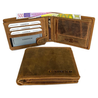 Hunter – Dunne Heren Portemonnee – Bruin