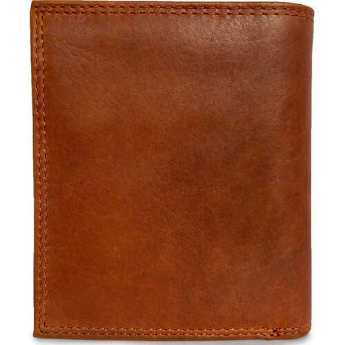 Lundholm Billfold Heren Portemonnee Vintage Leer met RFID – Cognac Lundholm Billfold Heren Portemonnee Vintage Leer met RFID – Cognac