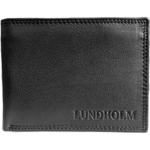 Lundholm Norsjö – Herren Geldbörse Nappaleder mit RFID – Schwarz Lundholm Norsjö – Herren Geldbörse Nappaleder mit RFID – Schwarz