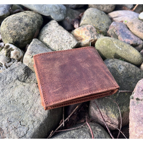 Lundholm Billfold Heren Portemonnee Vintage Leer met RFID – Bruin Lundholm Billfold Heren Portemonnee Vintage Leer met RFID – Bruin