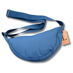 Lundholm Stavanger – Banana Bag Bauchtasche – Blau Lundholm Stavanger – Banana Bag Bauchtasche – Blau