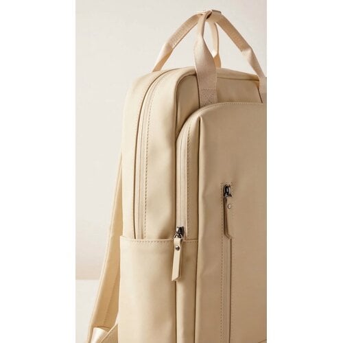Lundholm Abisko – Wasserabweisender Laptop-Rucksack 24L – Beige Lundholm Abisko – Wasserabweisender Laptop-Rucksack 24L – Beige
