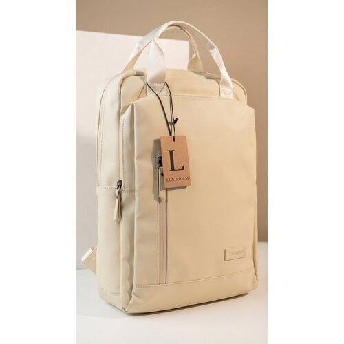 Lundholm Abisko – Wasserabweisender Laptop-Rucksack 24L – Beige Lundholm Abisko – Wasserabweisender Laptop-Rucksack 24L – Beige