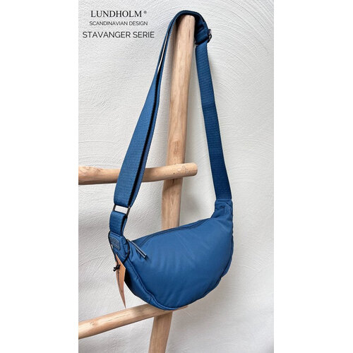 Lundholm Stavanger – Banana Bag Heuptasje – Blauw Lundholm Stavanger – Banana Bag Heuptasje – Blauw