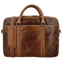 Leren Laptoptas Heren 15 inch – Cognac