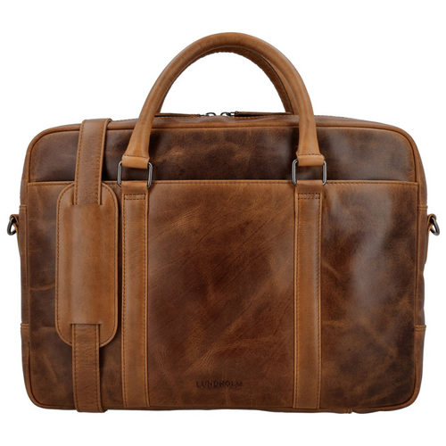 Lundholm Lundholm luxe leren laptoptas 15 inch leer Bruin werktas schoudertas mannen aktetas - Werktas mannen echt leer - Luxe - Cognac Lundholm Lundholm luxe leren laptoptas 15 inch leer Bruin werktas schoudertas mannen aktetas - Werktas mannen echt leer - Luxe - Cognac