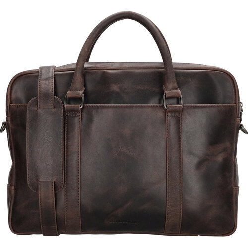 Lundholm Leren Laptoptas Heren 15 inch – Bruin Lundholm Leren Laptoptas Heren 15 inch – Bruin