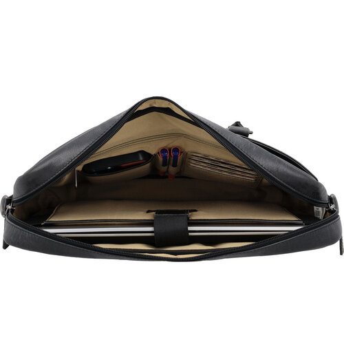 Lundholm Leren Laptoptas Heren 15 inch – Zwart Lundholm Leren Laptoptas Heren 15 inch – Zwart