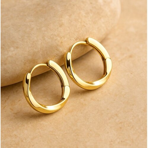 Lundholm Josephine – Geometric Earrings for Women – Gold-Plated (S925) Lundholm Josephine – Geometric Earrings for Women – Gold-Plated (S925)