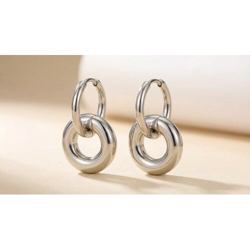 Lundholm Nina – Doppelte Creolen Damen – Goldfarben Lundholm Nina – Doppelte Creolen Damen – Goldfarben