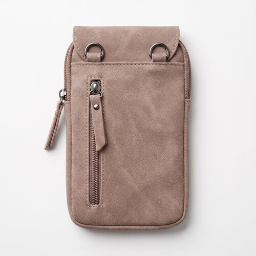 Lundholm Sauda – Crossbody Handytasche – Taupe Lundholm Sauda – Crossbody Handytasche – Taupe
