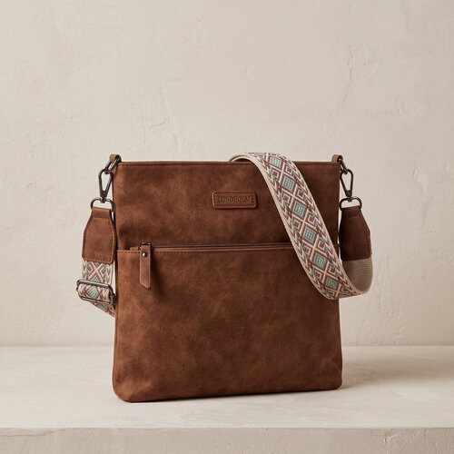 Lundholm Lykling – Schultertasche Damen – Braun