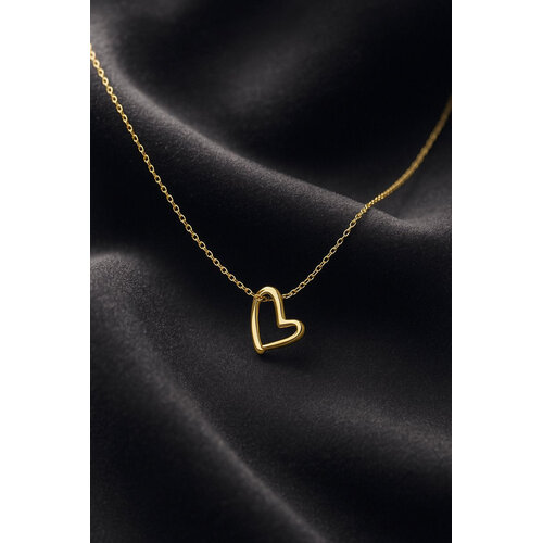 Lundholm Livia – Ketting met Hartje Hanger Dames – Goudkleurig Lundholm Livia – Ketting met Hartje Hanger Dames – Goudkleurig