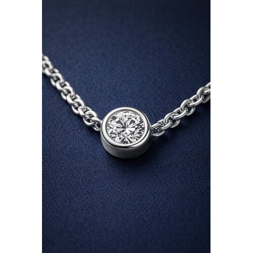 Lundholm Anah – Minimalistische Armband met Zirkonia Dames – Zilverkleurig