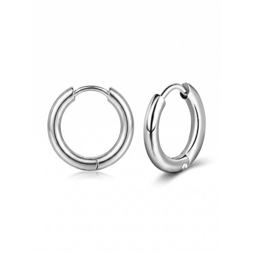 Lundholm Lundholm Kai Oorringen Heren Zilverkleurig – Kleine Ronde Oorringen 10 mm Dunne Hoops 2,5 mm – Premium Stainless Steel Lundholm Lundholm Kai Oorringen Heren Zilverkleurig – Kleine Ronde Oorringen 10 mm Dunne Hoops 2,5 mm – Premium Stainless Steel