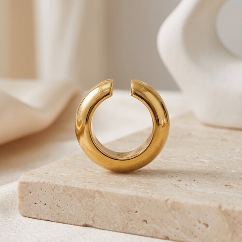 Lundholm Lundholm Meriam Earcuff Dames Goud kleurig – Premium Stainless Steel Jewellery Gold PVD Plated – Oor Cuff Zonder Gaatjes Oorklem dames Goudkleurig Lundholm Lundholm Meriam Earcuff Dames Goud kleurig – Premium Stainless Steel Jewellery Gold PVD Plated – Oor Cuff Zonder Gaatjes Oorklem dames Goudkleurig