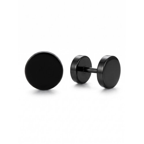 Lundholm Lundholm Loke Oorbellen Heren Zwart – Fake Plug Barbell Oorbellen 8 mm Schroefsluiting – Premium Stainless Steel Zwart Lundholm Lundholm Loke Oorbellen Heren Zwart – Fake Plug Barbell Oorbellen 8 mm Schroefsluiting – Premium Stainless Steel Zwart