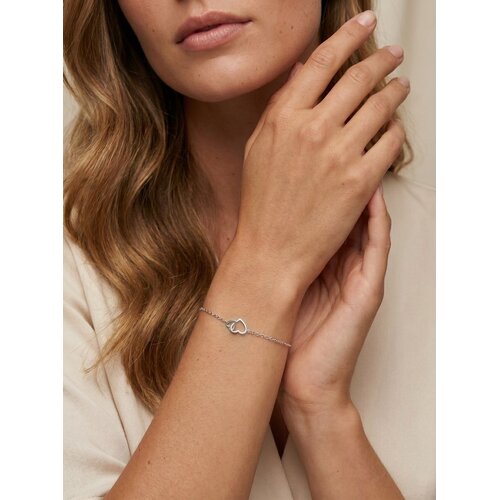 Lundholm Lundholm Lieve Armband Dames Zilverkleurig – Premium Stainless Steel Jewellery – Verbonden Hartjes Armband – Moeder Dochter Armband – 16 + 3 cm Lundholm Lundholm Lieve Armband Dames Zilverkleurig – Premium Stainless Steel Jewellery – Verbonden Hartjes Armband – Moeder Dochter Armband – 16 + 3 cm