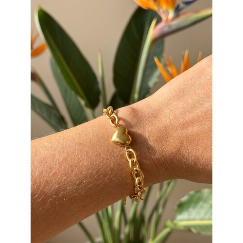 Lundholm Lundholm Armband Dames Goud kleurig Schakelarmband – Premium Stainless Steel Jewellery Gold Plated Lundholm Lundholm Armband Dames Goud kleurig Schakelarmband – Premium Stainless Steel Jewellery Gold Plated