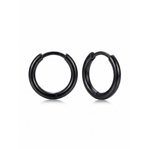 Lundholm Lundholm Kai Oorringen Heren Zwart – Kleine Ronde Oorringen 10 mm Dunne Hoops 2,5 mm – Premium Stainless Steel Zwart Lundholm Lundholm Kai Oorringen Heren Zwart – Kleine Ronde Oorringen 10 mm Dunne Hoops 2,5 mm – Premium Stainless Steel Zwart