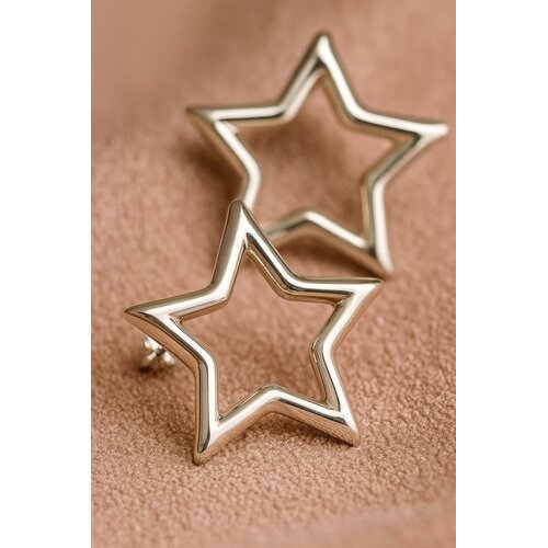 Lundholm Lundholm Oorknopjes Dames Ster Groot – Premium Stainless Steel Jewellery – Zilver kleurige Ster Oorstekers Groot (4 × 4 cm) Lundholm Lundholm Oorknopjes Dames Ster Groot – Premium Stainless Steel Jewellery – Zilver kleurige Ster Oorstekers Groot (4 × 4 cm)