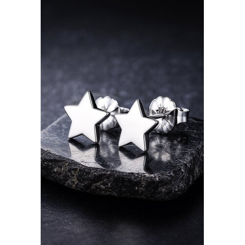 Lundholm Lundholm Oorknopjes Dames Zilverkleurig Ster - Premium Stainless Steel - Massieve Ster Oorbellen 1 cm - Scandinavisch Design Lundholm Lundholm Oorknopjes Dames Zilverkleurig Ster - Premium Stainless Steel - Massieve Ster Oorbellen 1 cm - Scandinavisch Design