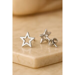 Lundholm Star Stud Earrings 0.7 cm – Silver-Tone Lundholm Star Stud Earrings 0.7 cm – Silver-Tone