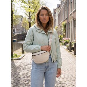 Lundholm Lundholm heuptasje dames festival beige - bag strap tassenriem met schouderband voor tas - cadeau voor vriendin | Scandinavisch design Lundholm Lundholm heuptasje dames festival beige - bag strap tassenriem met schouderband voor tas - cadeau voor vriendin | Scandinavisch design