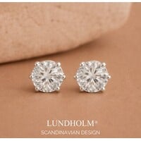 Nikki – Zirkonia Oorknopjes Dames 5 mm – Zilverkleurig