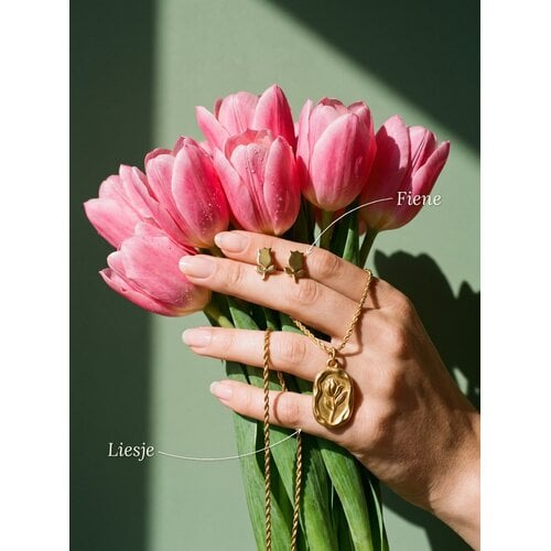 Lundholm Fiene – Tulpen Ohrstecker Damen – Roségold Lundholm Fiene – Tulpen Ohrstecker Damen – Roségold