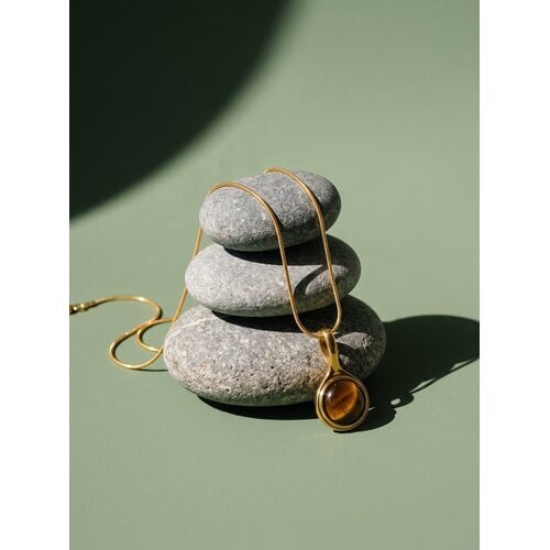 Lundholm Cecile – Fijne Ketting met Natuursteen – Goudkleurig Lundholm Cecile – Fijne Ketting met Natuursteen – Goudkleurig