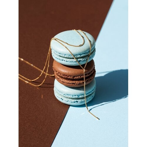 Lundholm Nathalie – Layered Ketting met Y-Hanger – Goudkleurig