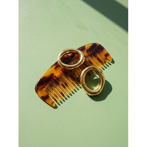 Lundholm Fenne – Geometric Statement Earrings – Gold-Tone Lundholm Fenne – Geometric Statement Earrings – Gold-Tone