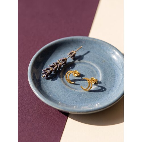 Lundholm Oorknopjes Halve Maan 1 cm – Zilverkleurig Lundholm Oorknopjes Halve Maan 1 cm – Zilverkleurig