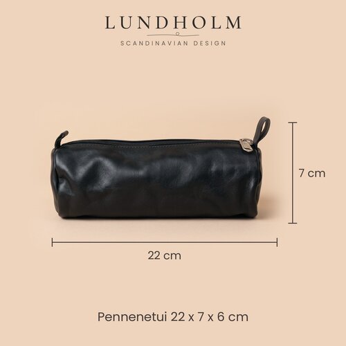 Lundholm Leren Pennenetui – Zwart Lundholm Leren Pennenetui – Zwart