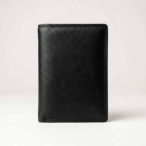 Lundholm Men's Genuine Leather Wallet with RFID, 13 Card Slots – Black Lundholm Men's Genuine Leather Wallet with RFID, 13 Card Slots – Black