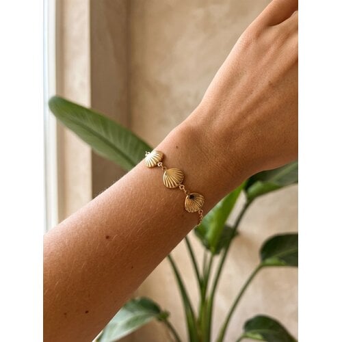 Lundholm Maris – Seashell Bracelet – Gold-Tone Lundholm Maris – Seashell Bracelet – Gold-Tone