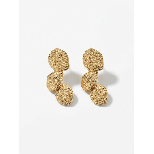 Lundholm Willow – Hammered Leaf Stud Earrings – Gold-Tone Lundholm Willow – Hammered Leaf Stud Earrings – Gold-Tone