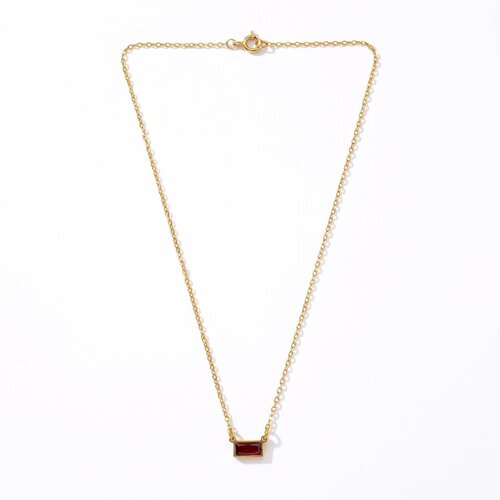 Lundholm Embla – Birthstone Necklace – January – Gold-Tone Lundholm Embla – Birthstone Necklace – January – Gold-Tone