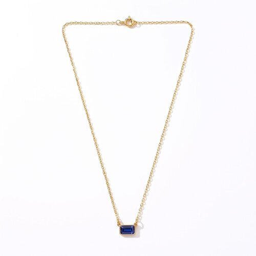 Lundholm Embla – Birthstone Necklace – September – Gold-Tone Lundholm Embla – Birthstone Necklace – September – Gold-Tone