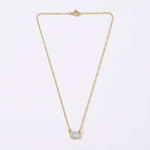 Lundholm Embla – Birthstone Necklace – October – Gold-Tone Lundholm Embla – Birthstone Necklace – October – Gold-Tone