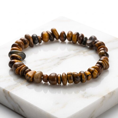 Lundholm Knut – Heren Armband met Tijgeroog Chips Lundholm Knut – Heren Armband met Tijgeroog Chips