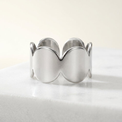 Lundholm Svea – Adjustable Statement Ring for Women – Silver-Tone Lundholm Svea – Adjustable Statement Ring for Women – Silver-Tone