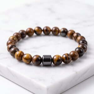 Lundholm Gunnar – Heren Kralenarmband Tijgeroog Lundholm Gunnar – Heren Kralenarmband Tijgeroog